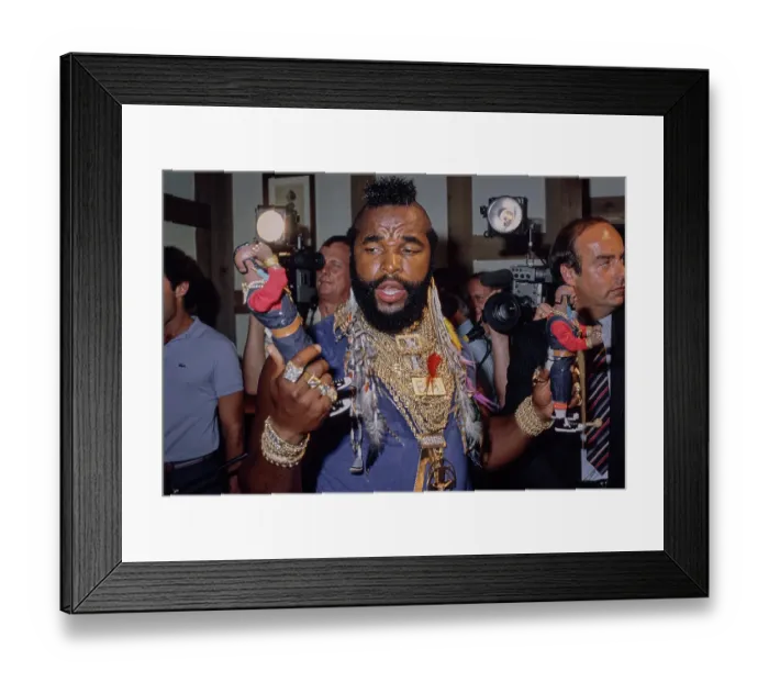 Framed Print : Mr. T, American Actor