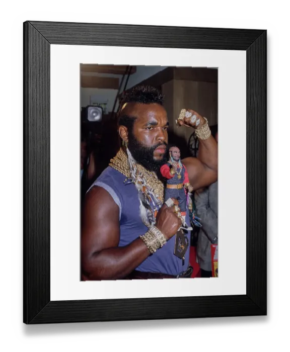 Framed Print : Mr. T, American Actor