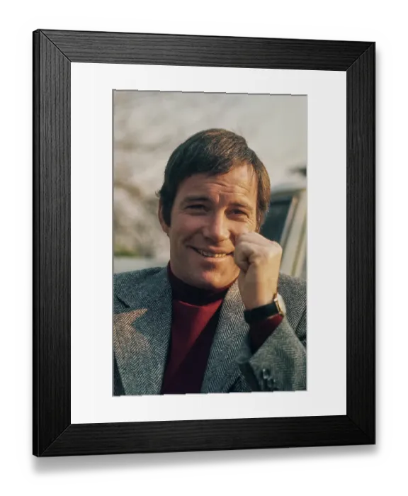 Framed Print : William Shatner, Canadian Actor Framed Print : William Shatner, Canadian Actor