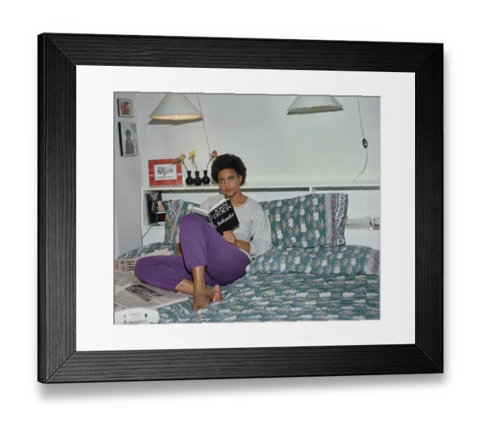 Framed Print : At Home With The Hunter-Gaults Framed Print : At Home With The Hunter-Gaults