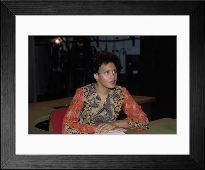 Framed Print : Charlayne Hunter-Gault Framed Print : Charlayne Hunter-Gault
