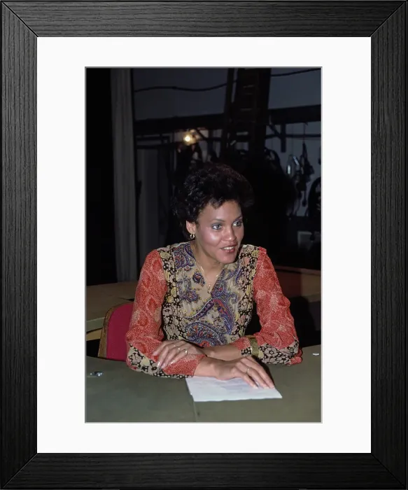 Framed Print : Charlayne Hunter-Gault Framed Print : Charlayne Hunter-Gault