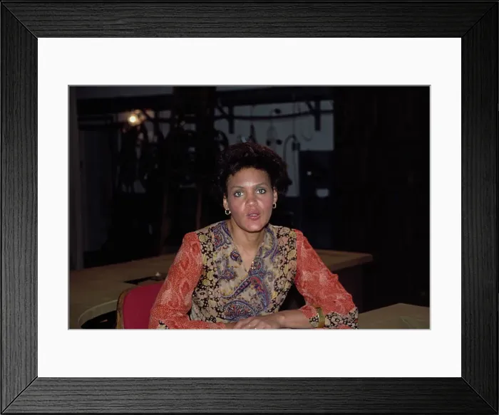 Framed Print : Charlayne Hunter-Gault Framed Print : Charlayne Hunter-Gault