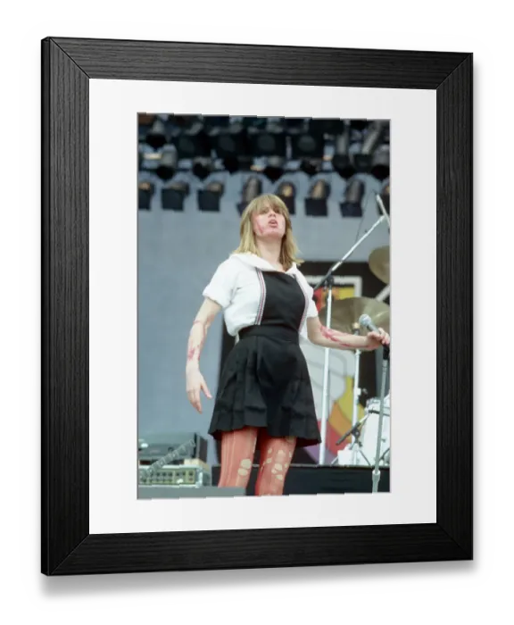 Framed Print : Chrissy Amphlett Of The Divinyls Framed Print : Chrissy Amphlett Of The Divinyls