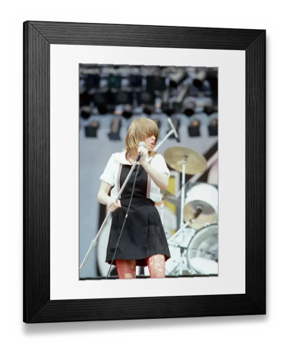 Framed Print : Chrissy Amphlett Of The Divinyls Framed Print : Chrissy Amphlett Of The Divinyls