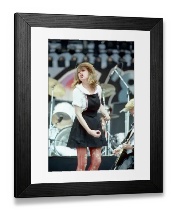 Framed Print : Chrissy Amphlett Of The Divinyls Framed Print : Chrissy Amphlett Of The Divinyls