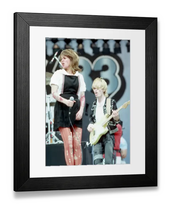 Framed Print : Chrissy Amphlett Of The Divinyls Framed Print : Chrissy Amphlett Of The Divinyls
