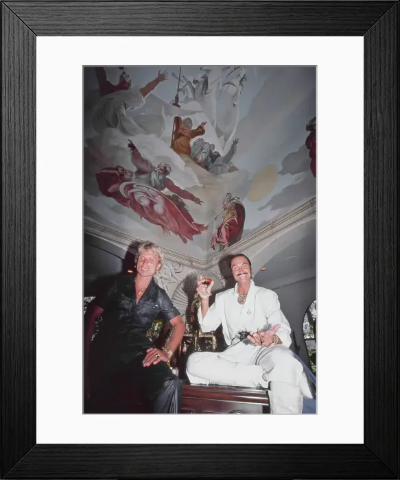 Framed Print : Siegfried And Roy At Home Framed Print : Siegfried And Roy At Home