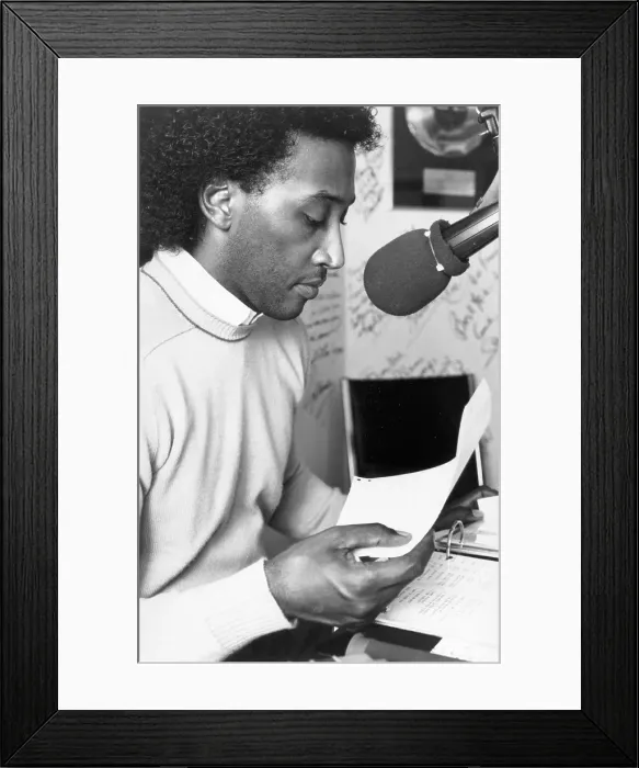 Framed Print : Frankie Crocker Framed Print : Frankie Crocker