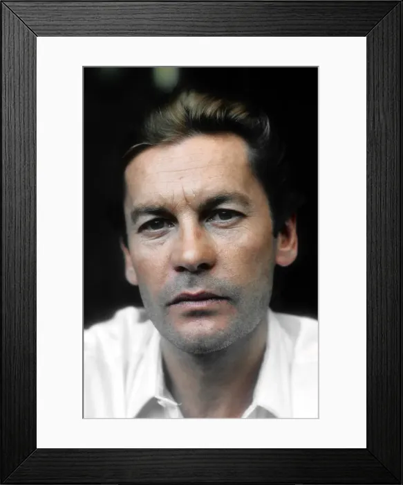 Framed Print : Helmut Berger In Los Angeles Framed Print : Helmut Berger In Los Angeles