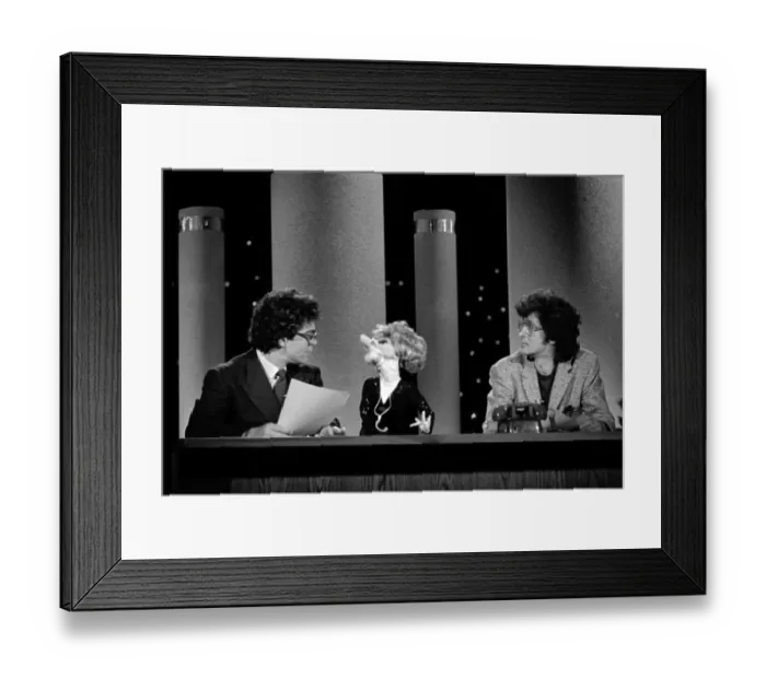 Framed Print : Franken and Davis Performing Framed Print : Franken and Davis Performing