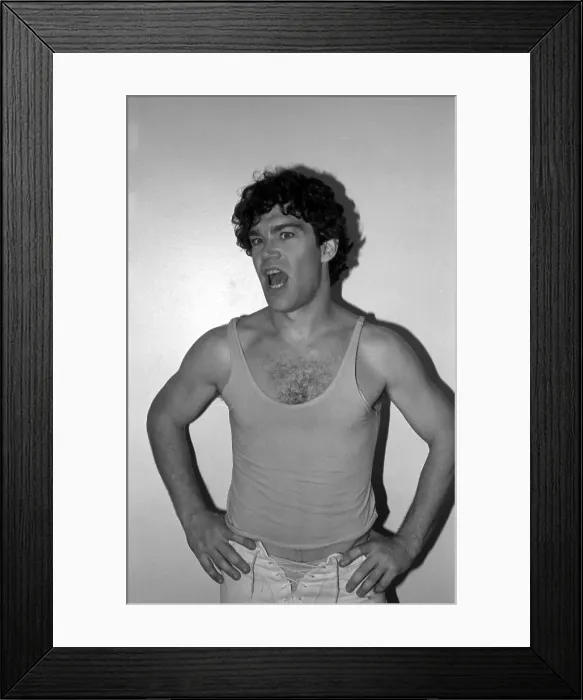 Framed Print : Al Franken Portrait Backstage Framed Print : Al Franken Portrait Backstage