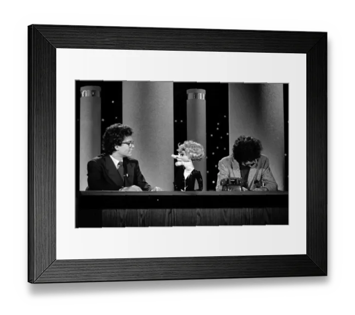 Framed Print : Franken and Davis Performing