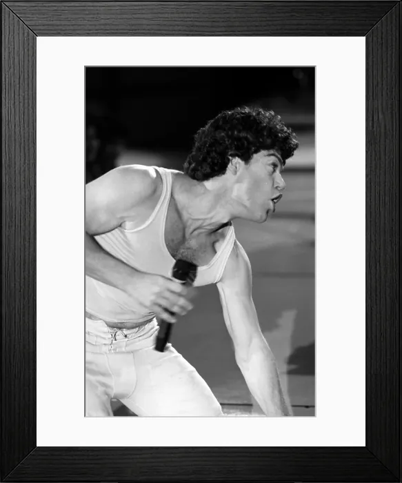 Framed Print : Al Franken Performing as Mick Jagger Framed Print : Al Franken Performing as Mick Jagger