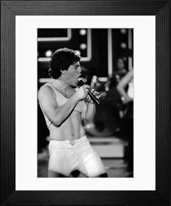 Framed Print : Al Franken Performing as Mick Jagger Framed Print : Al Franken Performing as Mick Jagger