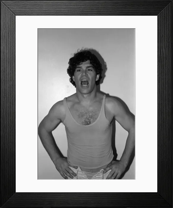 Framed Print : Al Franken Portrait Backstage Framed Print : Al Franken Portrait Backstage