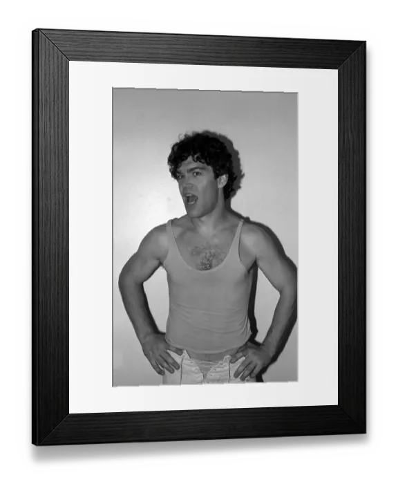 Framed Print : Al Franken Portrait Backstage Framed Print : Al Franken Portrait Backstage