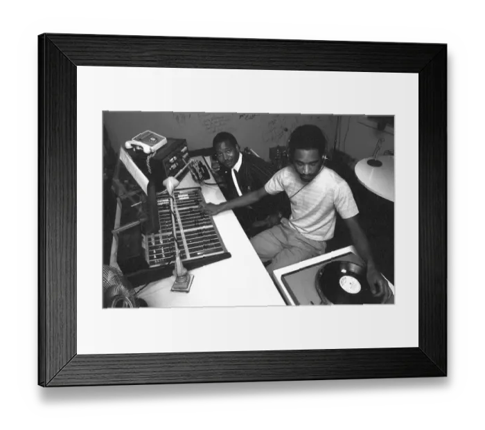 Framed Print : WBLS 107.5 DJ's Framed Print : WBLS 107.5 DJ's