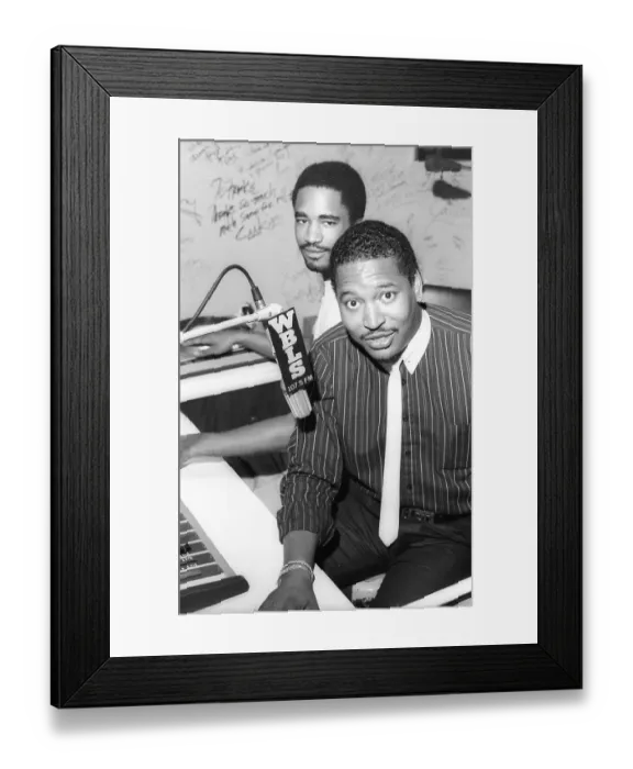 Framed Print : WBLS 107.5 DJ's Framed Print : WBLS 107.5 DJ's