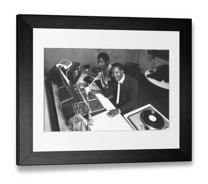 Framed Print : WBLS 107.5 DJ's Framed Print : WBLS 107.5 DJ's