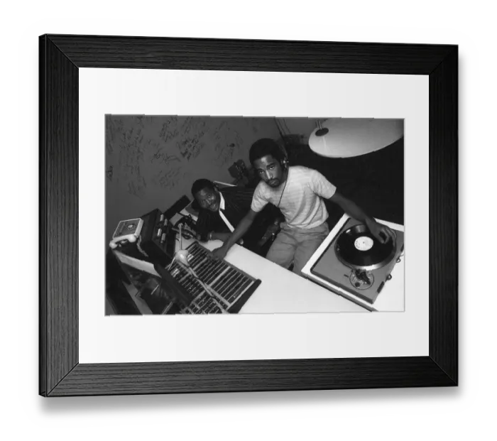 Framed Print : WBLS 107.5 DJ's Framed Print : WBLS 107.5 DJ's