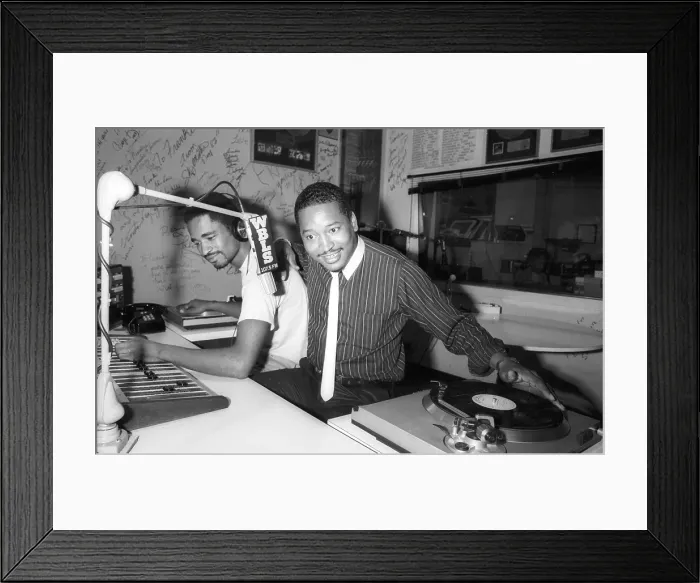Framed Print : WBLS 107.5 DJ's Framed Print : WBLS 107.5 DJ's