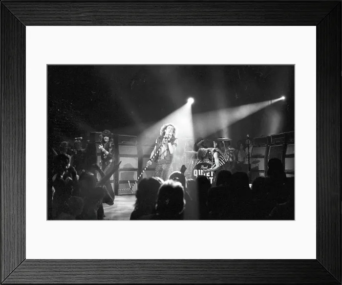 Framed Print : Quiet Riot Performing Framed Print : Quiet Riot Performing