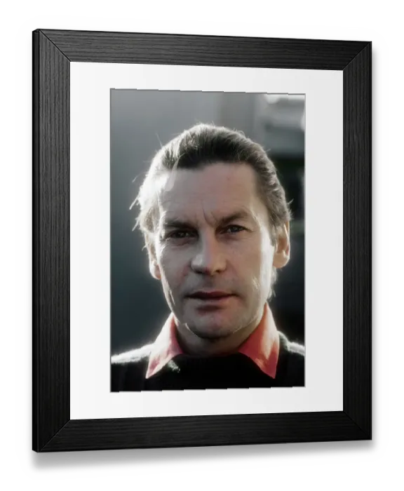 Framed Print : Helmut Berger In Los Angeles Framed Print : Helmut Berger In Los Angeles