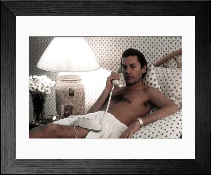 Framed Print : Helmut Berger In Los Angeles Framed Print : Helmut Berger In Los Angeles