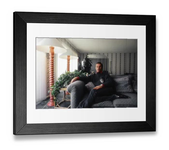 Framed Print : Helmut Berger In Los Angeles Framed Print : Helmut Berger In Los Angeles