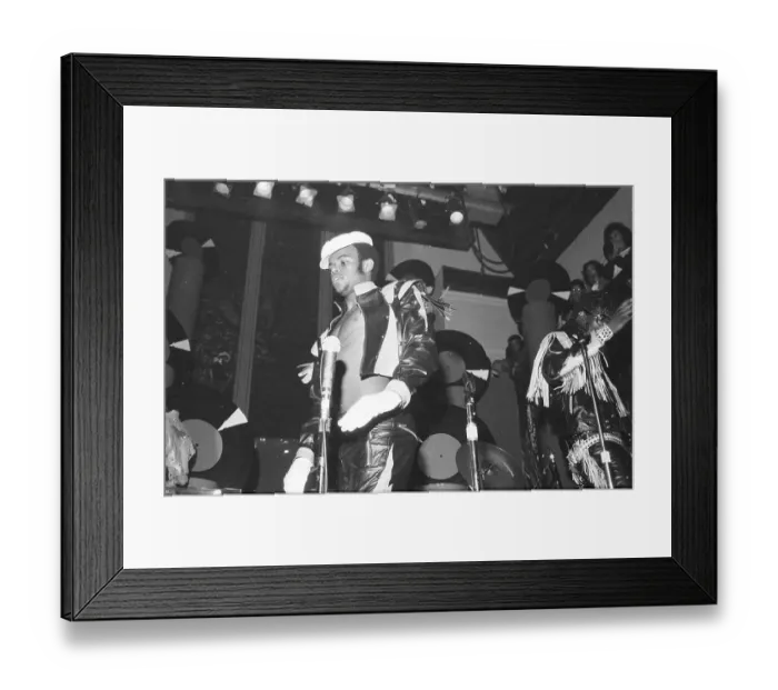 Framed Print : Grandmaster Flash & The Furious Five Performing Framed Print : Grandmaster Flash & The Furious Five Performing