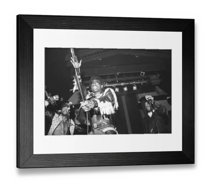 Framed Print : Grandmaster Flash & The Furious Five Performing Framed Print : Grandmaster Flash & The Furious Five Performing