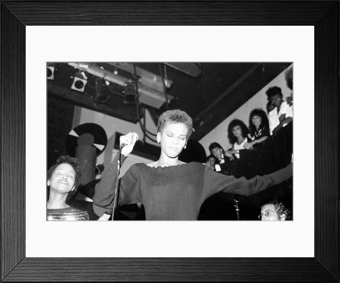 Framed Print : Whitney Houston Performing In NY Framed Print : Whitney Houston Performing In NY