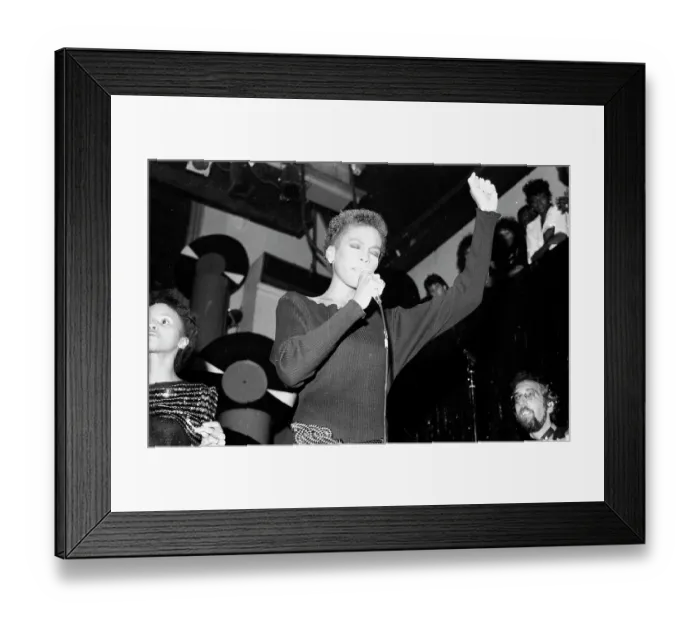 Framed Print : Whitney Houston Performing In NY Framed Print : Whitney Houston Performing In NY