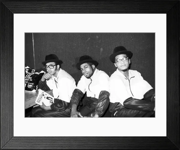 Framed Print : Photo of Run DMC Framed Print : Photo of Run DMC