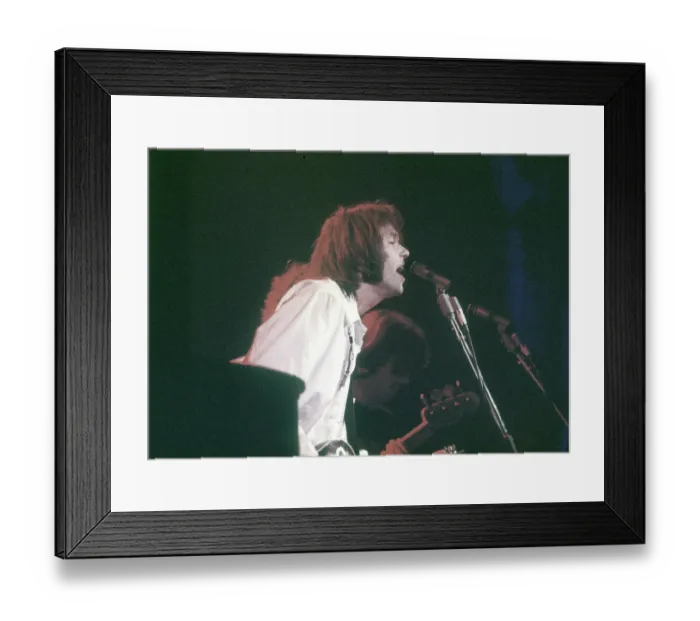 Framed Print : Neil Young Performing Framed Print : Neil Young Performing