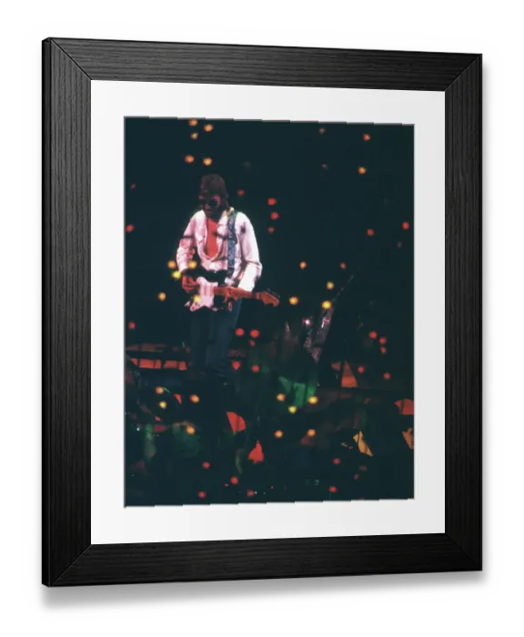 Framed Print : Clapton Performing Framed Print : Clapton Performing