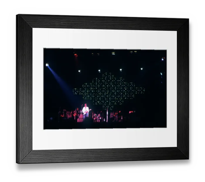 Framed Print : Clapton Performing Framed Print : Clapton Performing