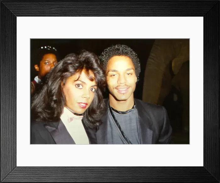 Framed Print : Marlon Jackson With Companion Framed Print : Marlon Jackson With Companion