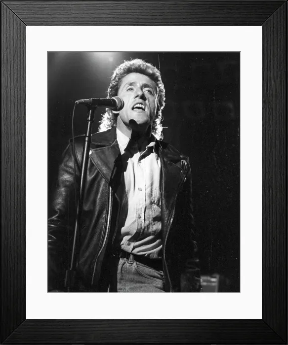 Framed Print : The Who Singer Performing Framed Print : The Who Singer Performing