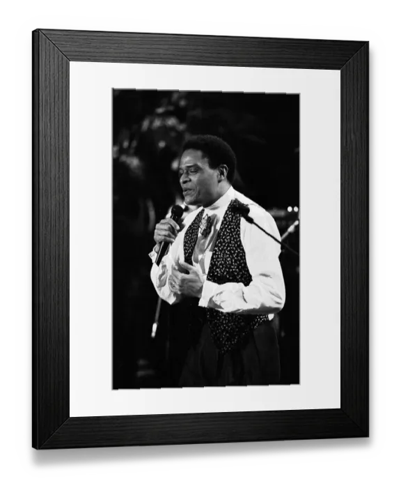 Framed Print : Al Jarreau On American Bandstand Framed Print : Al Jarreau On American Bandstand