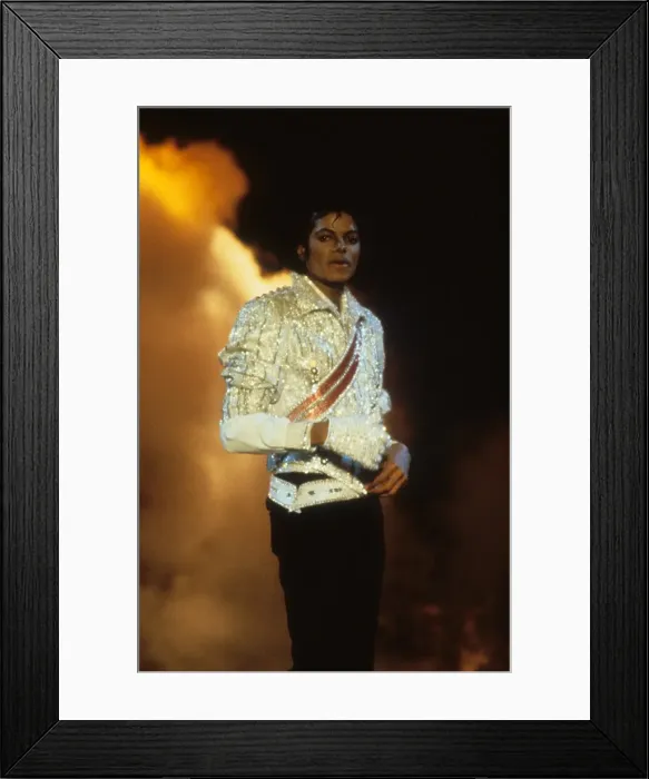 Framed Print : Pop Star Performing Framed Print : Pop Star Performing