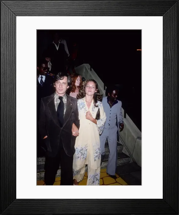 Framed Print : Steven Spielberg And Amy Irving Framed Print : Steven Spielberg And Amy Irving