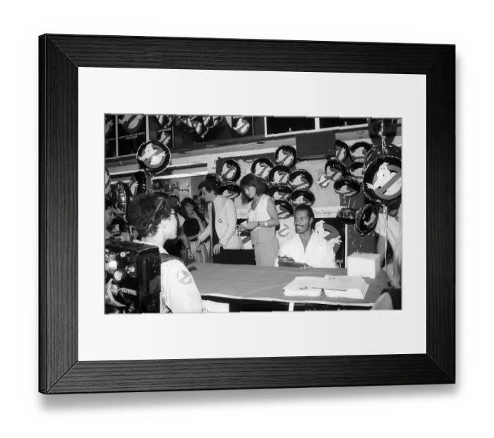 Framed Print : Ray Parker Autograph Signing Framed Print : Ray Parker Autograph Signing