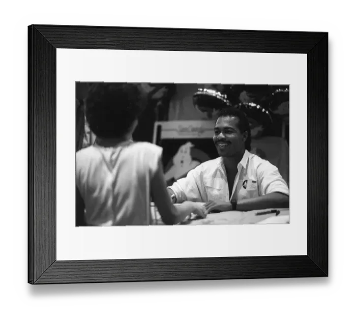 Framed Print : Ray Parker Autograph Signing Framed Print : Ray Parker Autograph Signing