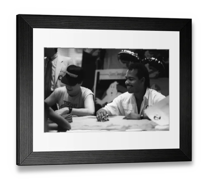 Framed Print : Ray Parker Autograph Signing Framed Print : Ray Parker Autograph Signing