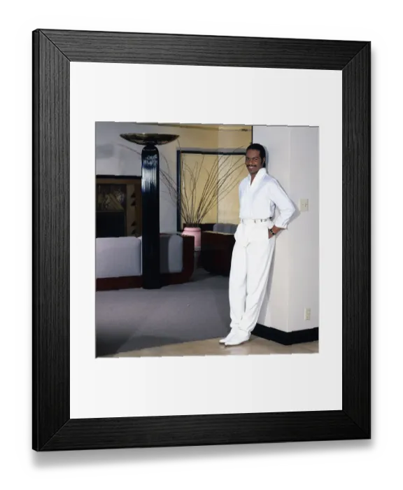 Framed Print : Ray Parker Portrait Session At Home Framed Print : Ray Parker Portrait Session At Home