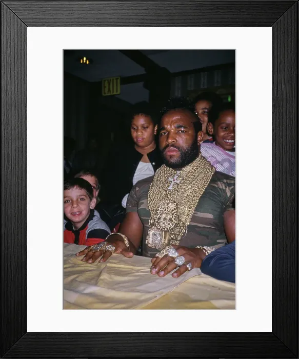 Framed Print : Mr. T, American Actor