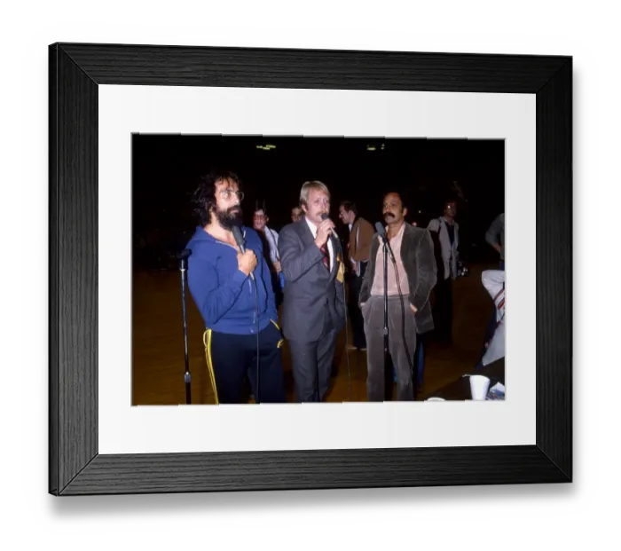 Framed Print : Comedians At An Event Framed Print : Comedians At An Event
