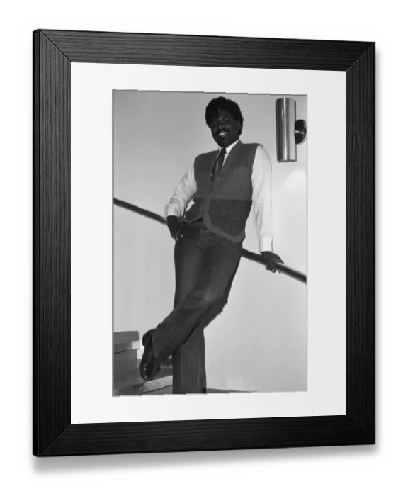 Framed Print : Howard Johnson Portrait Session For Right On! Magazine Framed Print : Howard Johnson Portrait Session For Right On! Magazine